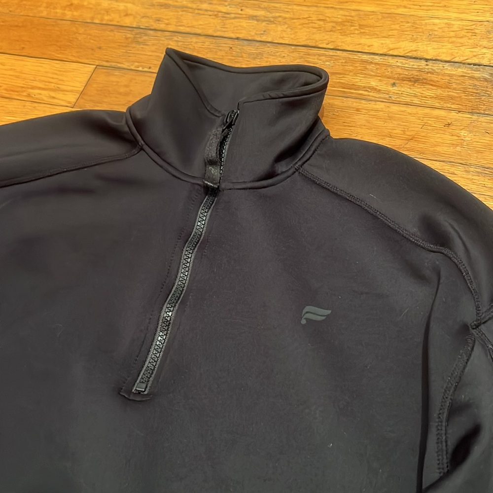 Fabletics Barrier Scuba Oversized Pullover in Black, size XS - Picture 7 of 13